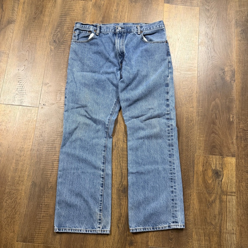 Vitnage Levis Jeans Mens 38x30 (Fits 36x30) Blue Denim 517 Bootcut Y2K